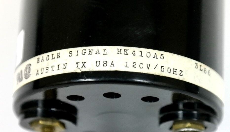 EAGLE SIGNAL HK410A5 ELAPSED TIME METER 120VAC/50HZ, 6-DIGIT, 99999.9 HOURS