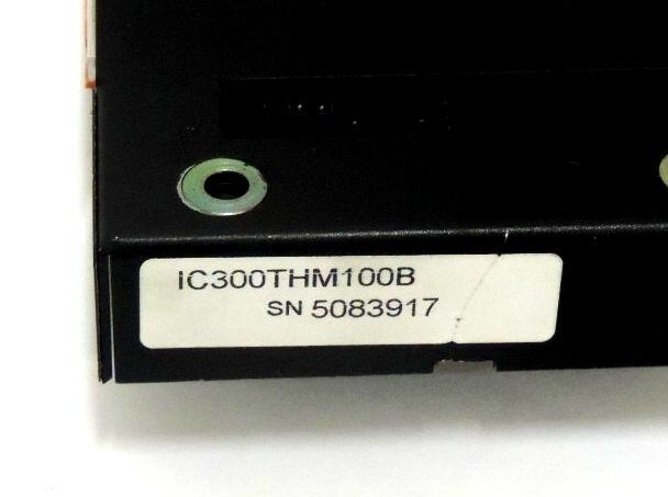GE FANUC IC300THM100B ANALOG INPUT MODULE IC300THM100