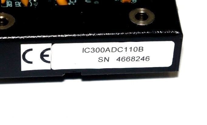 GE FANUC IC300ADC110B ANALOG INPUT MODULE IC300ADC110