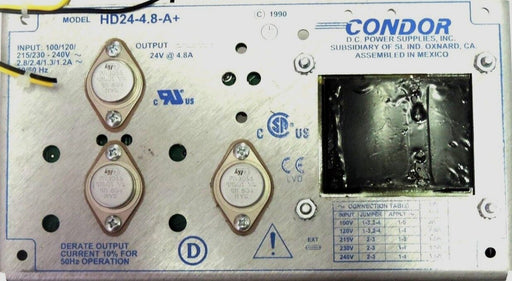 CONDOR HD24-4.8-A+ DC POWER SUPPLY HD24-4.8-A HD244.8A+