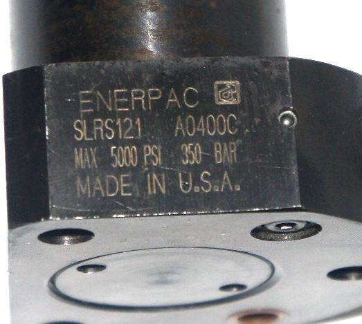 ENERPAC SLRS121 HYDRAULIC SWING CYLINDER 5000 PSI MAX 350 BAR