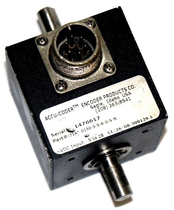 ENCODER PRODUCTS 716-0150-S-S-6-D-S-N ACCU CODER 716*0150SS6DSN