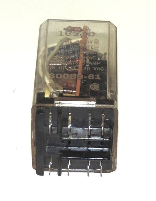 DELTROL CONTROLS 165TD 1 SECOND TIME DELAY RELAY 240VAC INPUT 30089-61