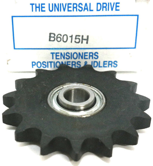 NIB BREWER MACHINE B6015H SPROCKET IDLER 3/8" MOUNT #60 CHAIN .6375" BORE