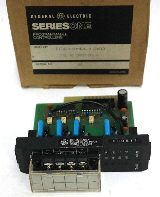 NIB GE FANUC IC610MDL126A ISOLATED AC INPUT MODULE 4 CIRCUITS