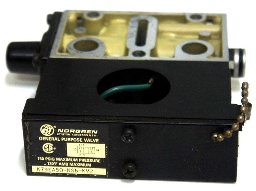 NORGREN K79EA50-KS6-KM2 GENERAL PURPOSE VALVE 150PSIG MAX K79EA50KS6KM2