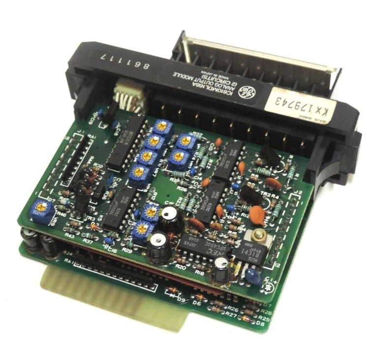 GE FANUC IC610MDL166A ANALOG OUTPUT MODULE (2 CIRCUITS)