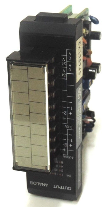 GE FANUC IC610MDL166A ANALOG OUTPUT MODULE (2 CIRCUITS)