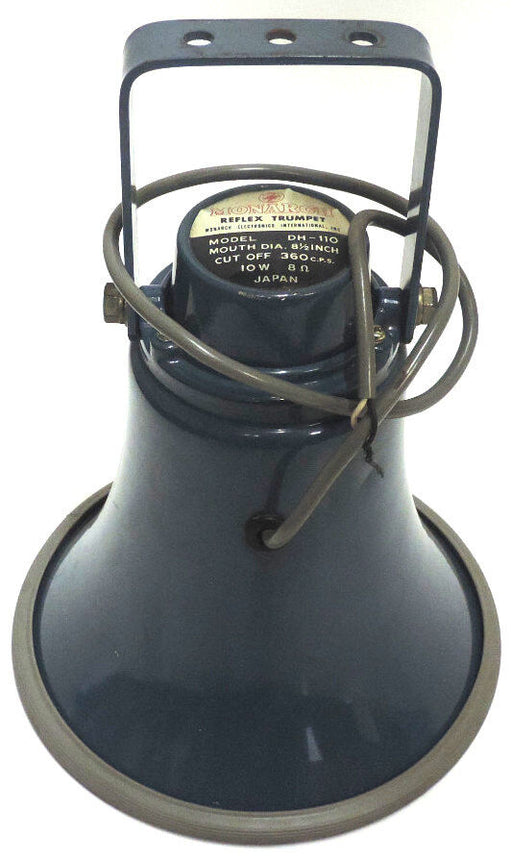MONARCH REFLEX TRUMPET HORN DH-110 FOR LOUD SPEAKER MOUTH DIA. 8-1/2"