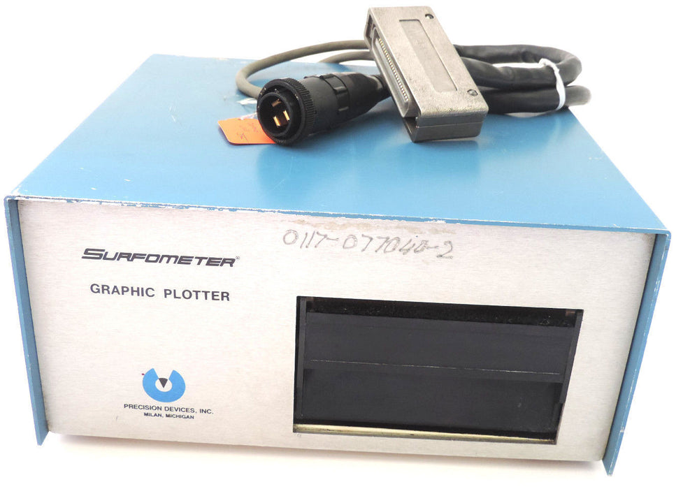 PRECISION PGP-1 SURFOMETER GRAPHIC PLOTTER RECORDER