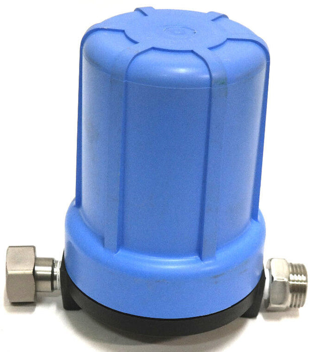 NEW USA-PPI 4" WIDE, 5" DEPTH, FILTER HOUSING WITH FITTINGS