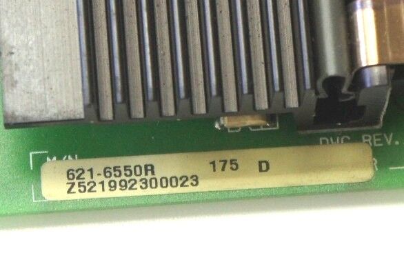 HONEYWELL 621-6550R OUTPUT MODULE 24VDC W/O WIRING HARNESS 6216550R