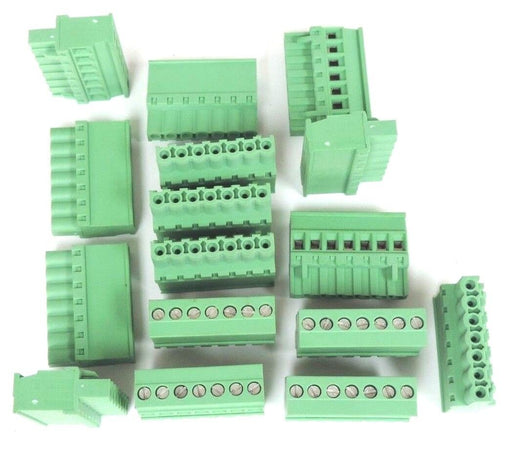 LOT OF 16 PHOENIX CONTACT MVSTB 2.5-5.08 CONNECTOR HEADERS