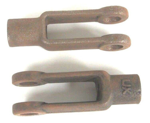 LOT OF 2 PARKER L045220000 LONG CLEVISES 1.75/2.5"