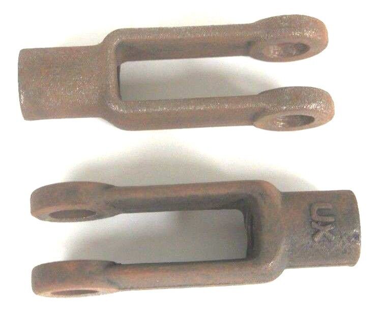 LOT OF 2 PARKER L045220000 LONG CLEVISES 1.75/2.5"