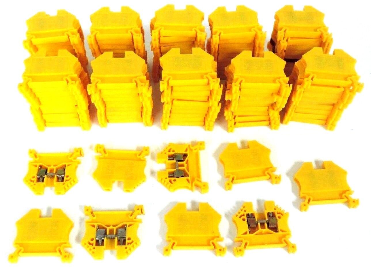 LOT OF 119 MORSETTITALIA EURO 4 43400 TERMINAL BLOCKS 30A 600V 24-10AWG 43400N