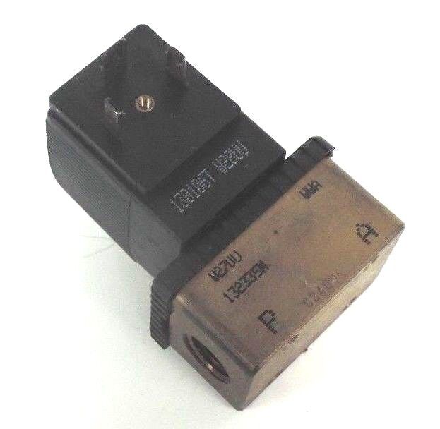 BURKERT 6013-A-1/8-FPM-BR SOLENOID VALVE BRASS 2WAY NC 1/4IN NPT 8W 120VAC