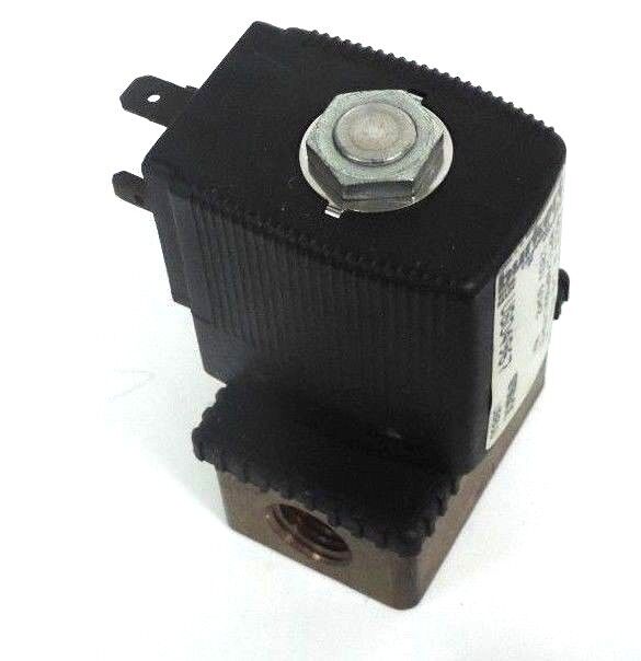 BURKERT 6013-A-1/8-FPM-BR SOLENOID VALVE BRASS 2WAY NC 1/4IN NPT 8W 120VAC