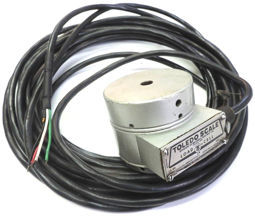 TOLEDO SCALE 100 CAPACITY LOAD CELL A07065700A I.D NO. 9622700A