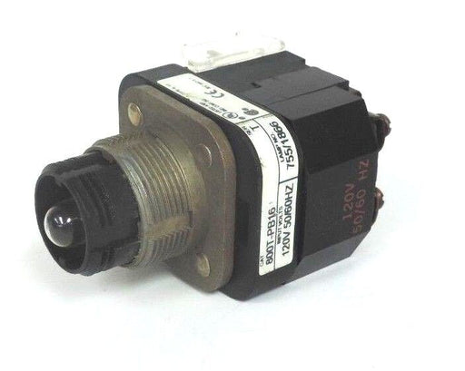 ALLEN BRADLEY 800T-PB16 PUSHBUTTON 800TPB16 SER. T 120V W/ 800T-XA1 SER. E
