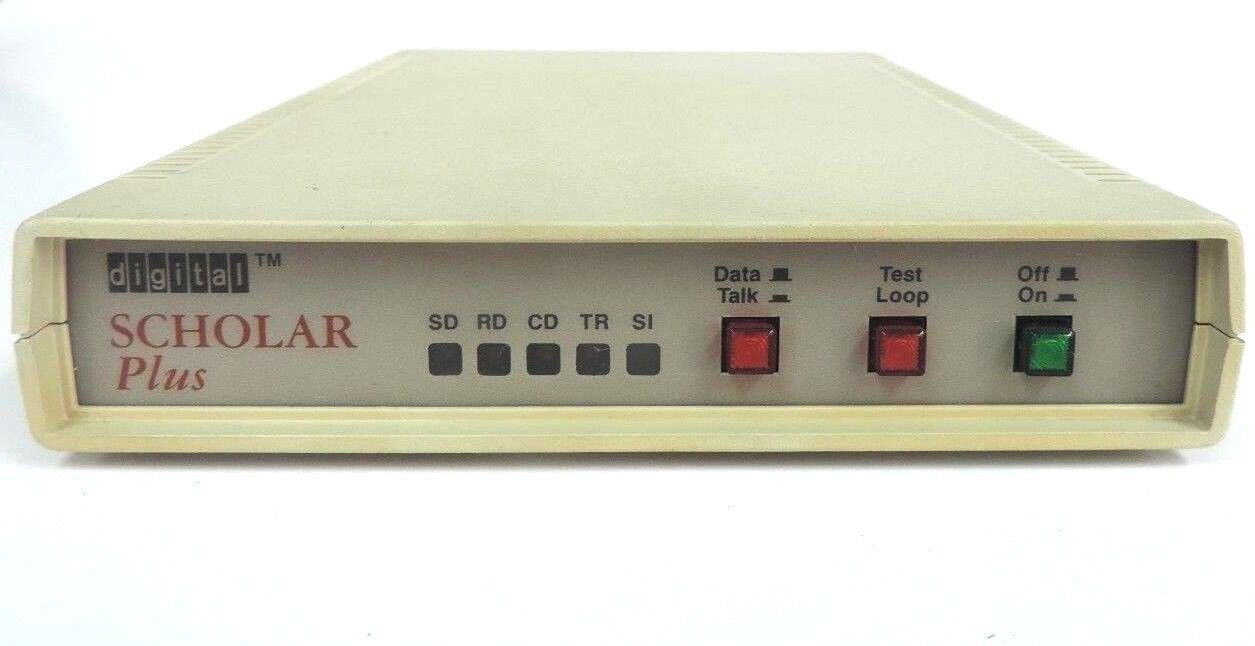 DEC DIGITAL EQUIPMENT CORPORATION SCHOLAR PLUS DF242-CA MODEM
