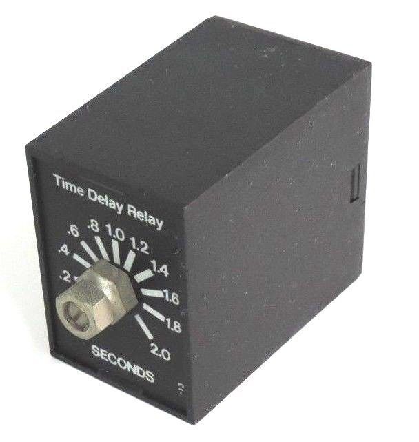 SSAC TRM120A3Y2 TIME DELAY RELAY 120VAC .05 - 2.0 SECONDS