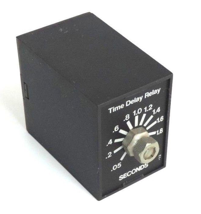 SSAC TRM120A3Y2 TIME DELAY RELAY 120VAC .05 - 2.0 SECONDS