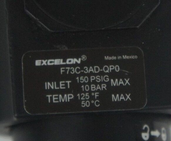 NORGREN EXCELON75.95 F73C-3AD-QP0 FILTER COALESCING F73C3ADQP0
