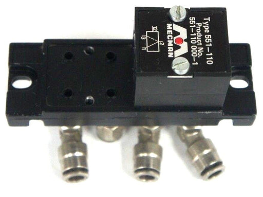 MECMAN 551-110 VALVE 551-110000-1 AND MANIFOLD 5511100001