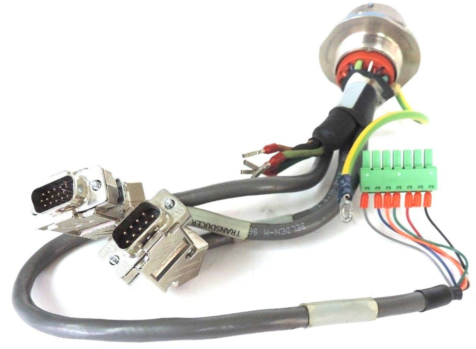 MATRIX M83723/73R2028N SOCKET 28 PIN CONN.W/ RESOLVER, TRANSDUCER & CONTROL PLUG