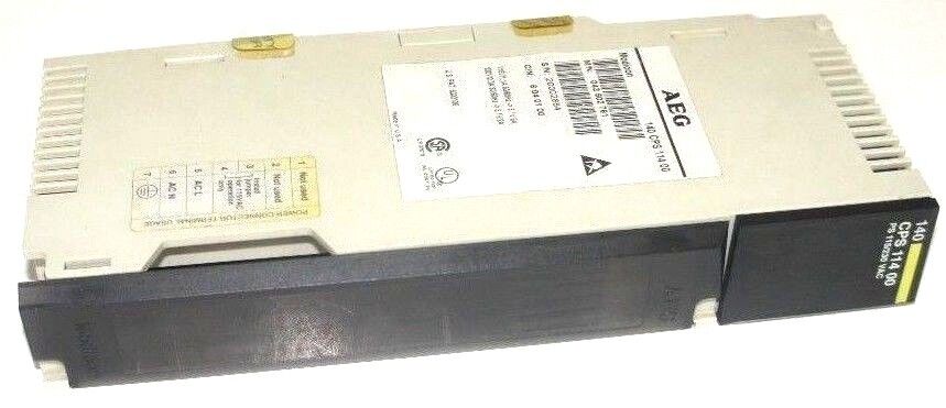 AEG MODICON 140-CPS-114-00 POWER SUPPLY MODULE  140CPS11400