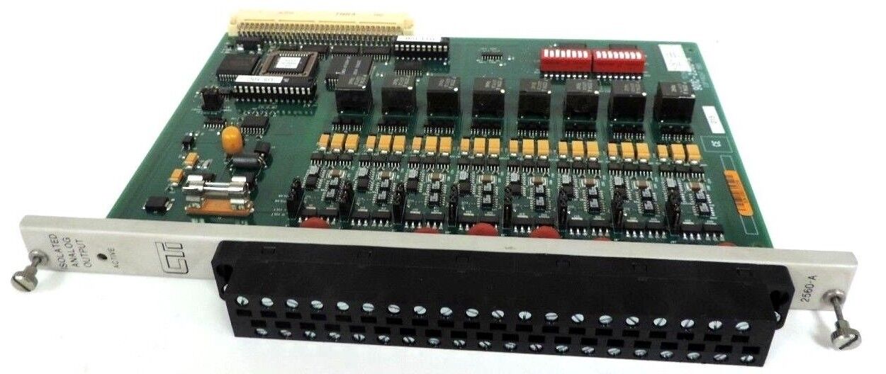 CONTROL TECHNOLOGY 901C-2560-A ISOLATED OUTPUT MODULE 8 CHANNEL 901C2560A