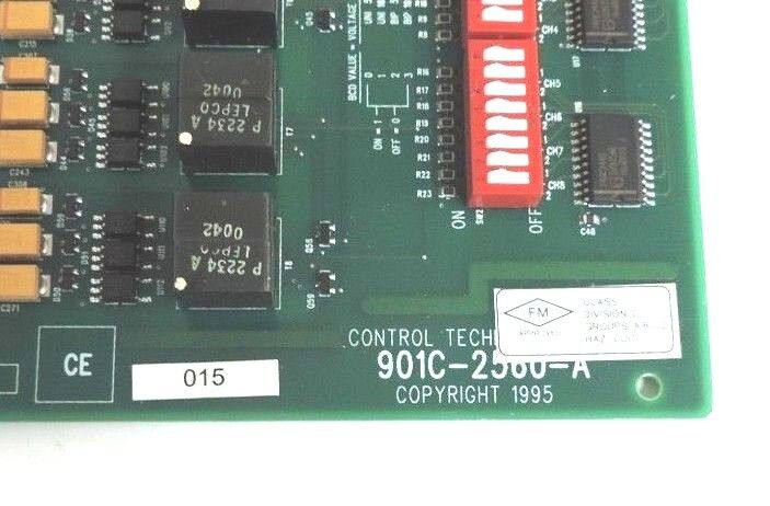 CONTROL TECHNOLOGY 901C-2560-A ISOLATED OUTPUT MODULE 8 CHANNEL 901C2560A