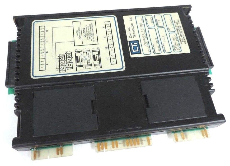 CONTROL TECHNOLOGY RCM-2030 OUTPUT MODULE 15-240VAC/VDC REVISION 10 RCM2030