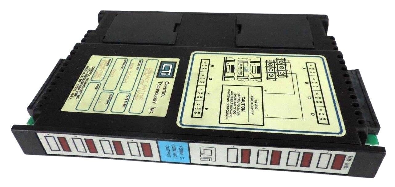 CONTROL TECHNOLOGY RCM-2030-L OUTPUT MODULE REVISION 14 RCM2030L