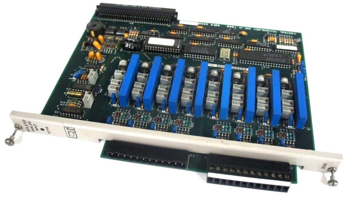 CONTROL TECHNOLOGY 901B-2550 ISOLATED ANALOG INPUT MODULE REV B.0 901B2550