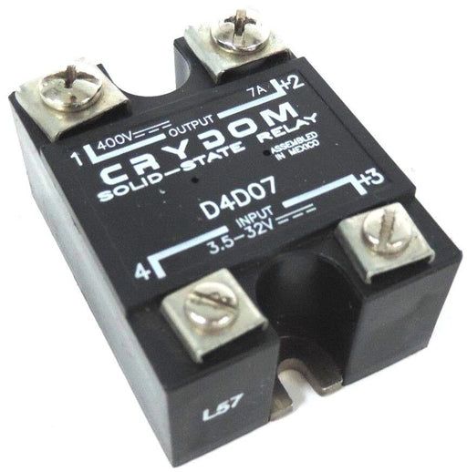 CRYDOM D4D07 SOLID STATE RELAY 7A 400V PANEL MOUNT