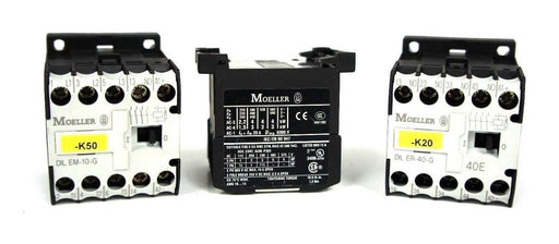 LOT OF 3 MOELLER DILEM-10-G CONTACTORS 15AMP DILEM10G