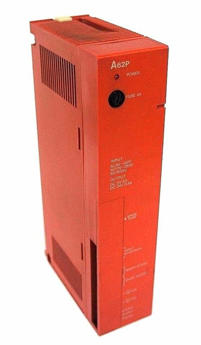 MITSUBISHI MELSEC A62P PROGRAMMABLE CONTROLLER POWER SUPPLY A62-P, 9701H