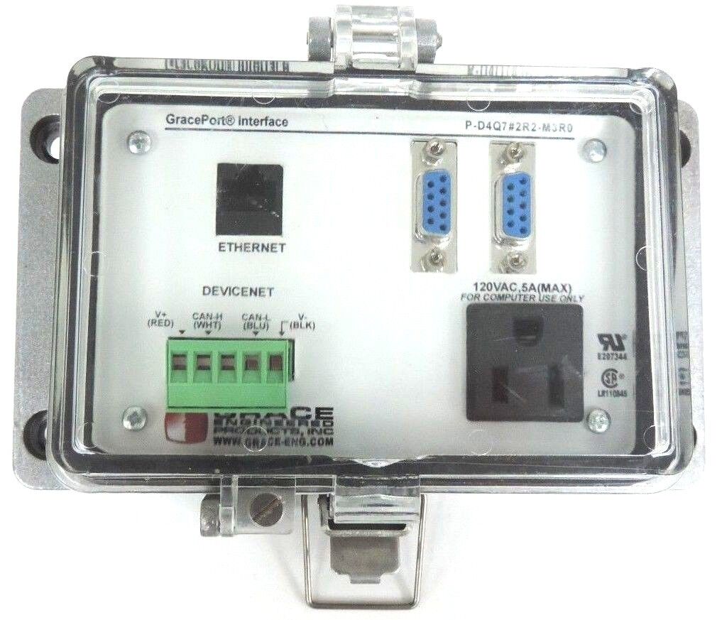 GRACE P-D4Q7#2R2-M3R0 GRACEPORT  ETHERNET INTERFACE MODULE DEVICENET 120VAC, 5A