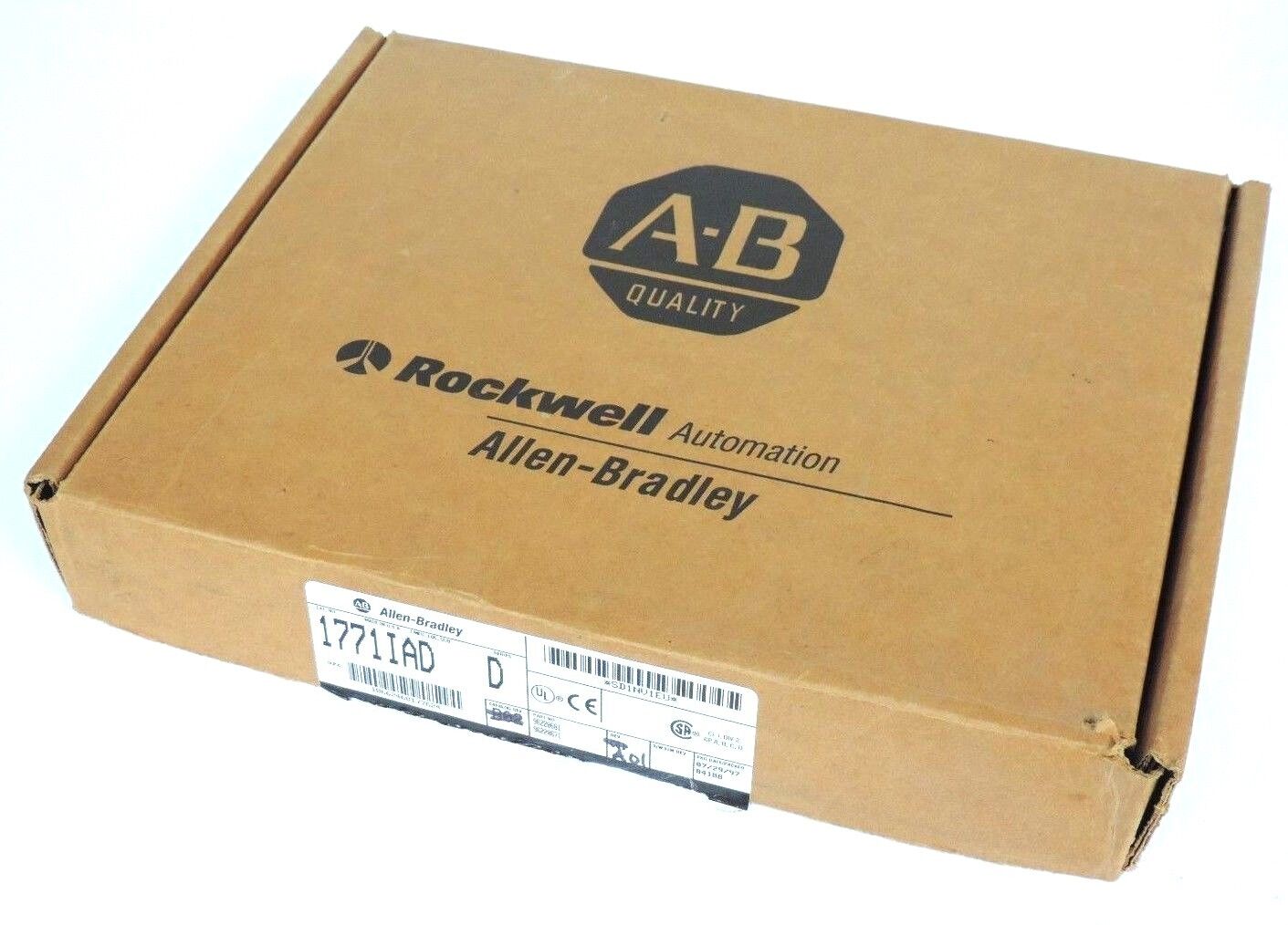 ALLEN BRADLEY 1771-IAD/D INPUT MODULE 1771IADD, REV. A01 HARDWARE 96220601