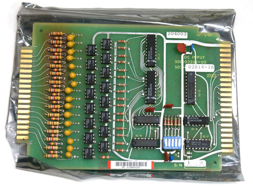 GIDDINGS & LEWIS 502-02814-16, 501-03202-00  INPUT MODULE DC, 5020281416