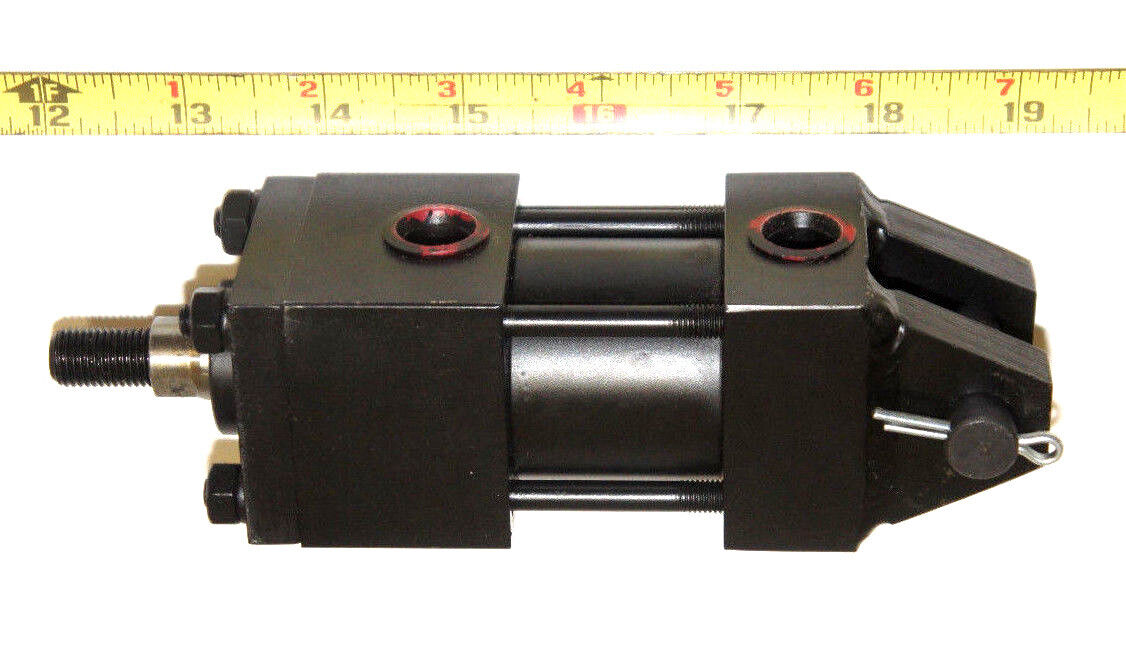 NEW HYDRO-LINE R5C-1.5 X .38, N-.63-2-N-N, N-1-1, J072 PNEUMATIC CYLINDER