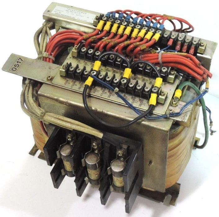 FANUC A80L-0001-0517-02 TRANSFORMER 7.5KVA 7.5 KVA, P66T00039,  A80L0001051702