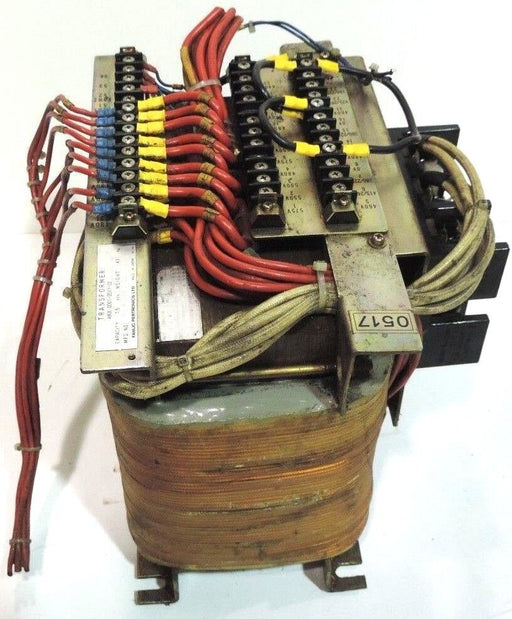 FANUC A80L-0001-0517-02 TRANSFORMER 7.5KVA 7.5 KVA, P66T00039,  A80L0001051702