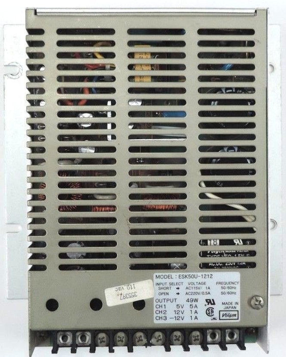 VOLGEN ESK50U-1212 POWER SUPPLY 115VAC 1AMP 49WATT