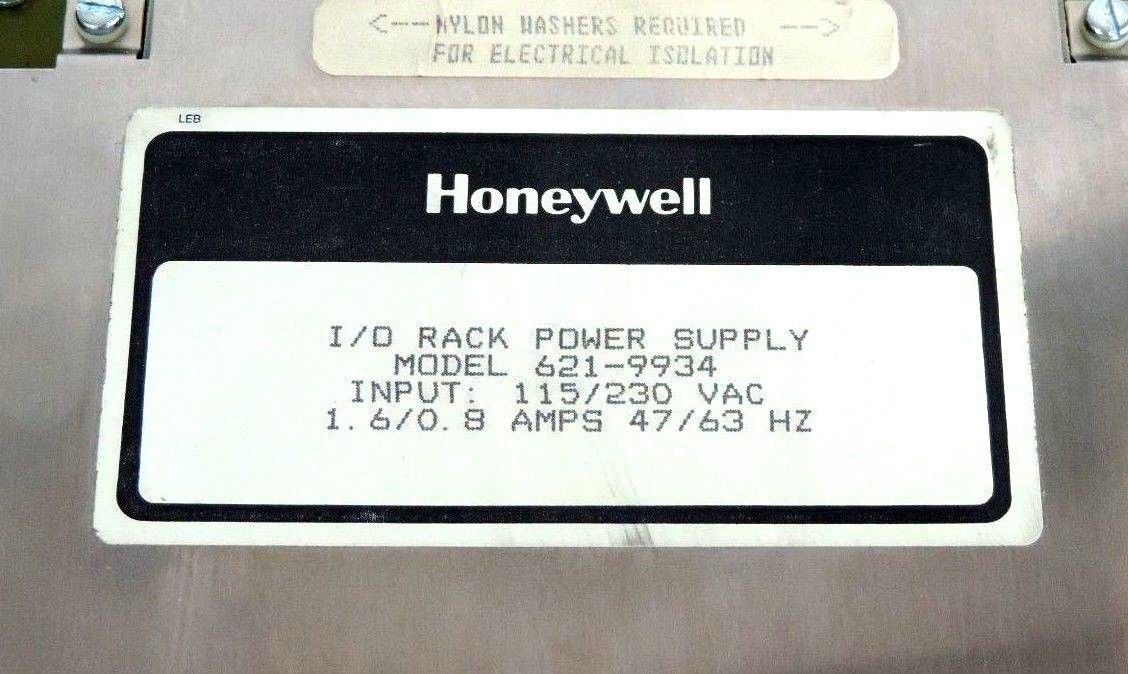 HONEYWELL 621-9934 8A I/O POWER SUPPLY 115/230 VAC 6219934