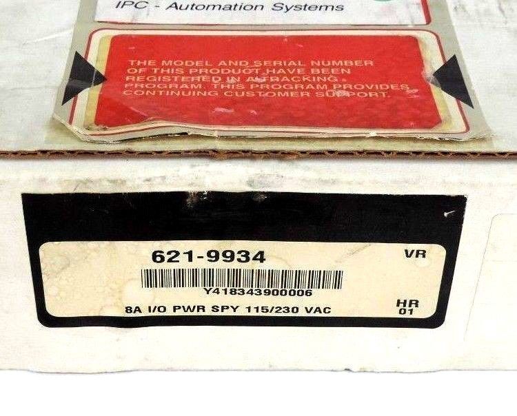 HONEYWELL 621-9934 8A I/O POWER SUPPLY 115/230 VAC 6219934