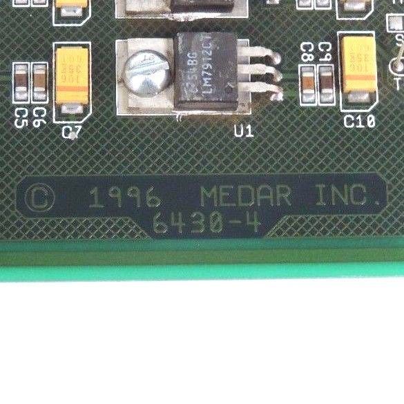 MEDAR 900-6434-4M INTEGRATED PROCESSOR BOARD 6430-4 90064344M