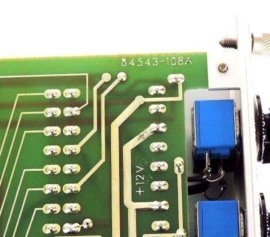 RELIANCE ELECTRIC 107172-001V BOARD 107172001V 84543-108A 0-48652